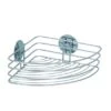 Wenko Eckablage Turbo-Loc Befestigen Ohne Bohren Chrom Glänzend Rund -Wenko Verkaufs-Shop 621886 picture 1