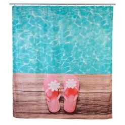 Wenko Duschvorhang Hawaii 180 Cm X 200 Cm -Wenko Verkaufs-Shop 655453 1068 picture 2