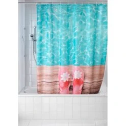 Wenko Duschvorhang Hawaii 180 Cm X 200 Cm -Wenko Verkaufs-Shop 655453 1068 picture 4