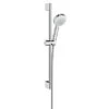Hansgrohe Brauseset Crometta 100 Vario Mit Brausestange 65 Cm Weiß-Chrom 1 Hansgrohe Brauseset Crometta 100 Vario Mit Brausestange 65 Cm Weiß-Chrom -Wenko Verkaufs-Shop 657988 2744 1