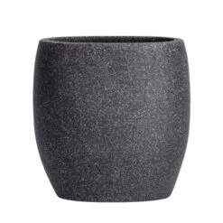 Wenko Zahnputzbecher Puro Anthrazit Polyresin9,4 X 9,4 X 6,5 Cm -Wenko Verkaufs-Shop 66257 sb freisteller de 03