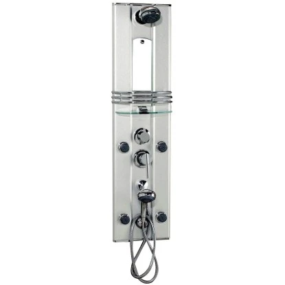 Sanotechnik Duschpaneel Palma 105 Cm X 26 Cm Alu 3 Sanotechnik Duschpaneel Palma 105 Cm X 26 Cm Alu