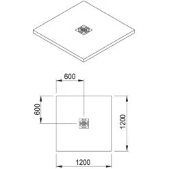 Bodenebenes Verfliesbares Duschelement 120 Cm X 120 Cm 8 Bodenebenes Verfliesbares Duschelement 120 Cm X 120 Cm -Wenko Verkaufs-Shop 674803 3209 3