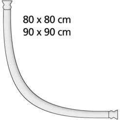 Wenko Rundduschstange Chrom 9 Wenko Rundduschstange Chrom -Wenko Verkaufs-Shop 679308 1068 4
