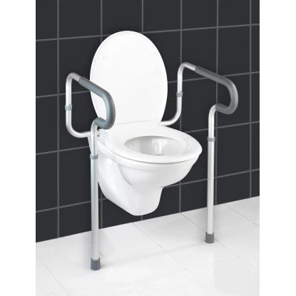 Wenko WC-Stützhilfe Secura Aluminium 55,5 Cm X 48 Cm 5 Wenko WC-Stützhilfe Secura Aluminium 55,5 Cm X 48 Cm – Bild 3