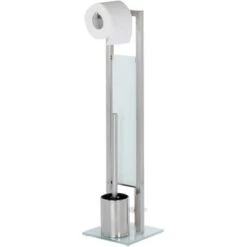Wenko Stand WC-Garnitur Rivalta Silber Matt 70 Cm X 18 Cm X 20 Cm 9 Wenko Stand WC-Garnitur Rivalta Silber Matt 70 Cm X 18 Cm X 20 Cm -Wenko Verkaufs-Shop 679469 1068 3