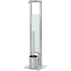 Wenko Stand WC-Garnitur Rivalta Silber Matt 70 Cm X 18 Cm X 20 Cm 10 Wenko Stand WC-Garnitur Rivalta Silber Matt 70 Cm X 18 Cm X 20 Cm -Wenko Verkaufs-Shop 679469 1068 4