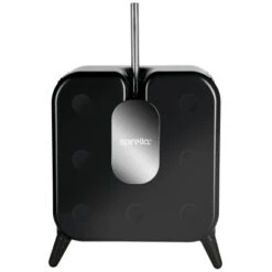 Spirella WC-Bürstenhalter Cube Mit WC-Rollenhalter Schwarz -Wenko Verkaufs-Shop 680050 2489 1