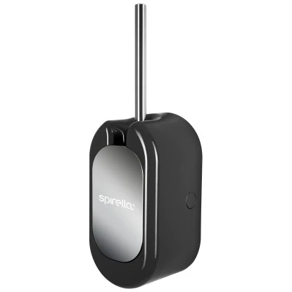 Spirella WC-Bürstenhalter Cube Schwarz 3 Spirella WC-Bürstenhalter Cube Schwarz