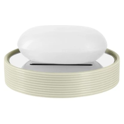 Spirella Seifenschale Tube-Ribbed Zement 3 Spirella Seifenschale Tube-Ribbed Zement