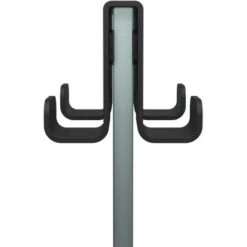 Tiger Handtuchhaken Caddy Für Duschkabine 6-8 Mm Doppelt Schwarz -Wenko Verkaufs-Shop 6843965 4621 S 03