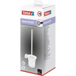 Tesa WC-Bürstenhalter Moon Weiß Matt Inkl. Klebelösung -Wenko Verkaufs-Shop 735515 2009 05