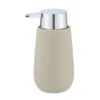 Wenko Seifenspender Badi Keramik 0,32 L 9,5 X 16 X 8 Cm Beige -Wenko Verkaufs-Shop 74071 sb freisteller de 01