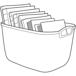 Best Freizeitmöbel Aufbewahrungskörbe Curver Knit 3-er Set Weiß L -Wenko Verkaufs-Shop 757189 3271 4