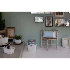 Best Freizeitmöbel Aufbewahrungskörbe Curver Knit 3-er Set Weiß L -Wenko Verkaufs-Shop 757189 3271 9