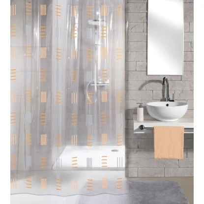 OBI Duschvorhang Danielle 180 Cm X 200 Cm Multicolor 4 OBI Duschvorhang Danielle 180 Cm X 200 Cm Multicolor – Bild 2