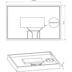 Duschwannenträger Für Ottofond Plateau 140 Cm X 90 Cm -Wenko Verkaufs-Shop 765903 4034 17014494 2