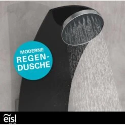 Eisl Duschpaneel Karibik 3 In 1 Mit Regendusche Sechs Massagedüsen Schwarz 18 Eisl Duschpaneel Karibik 3 In 1 Mit Regendusche Sechs Massagedüsen Schwarz -Wenko Verkaufs-Shop 7663602 2759 7