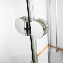 Breuer Eckeinstieg DrehfalttürElana Komfort Chrom Klarglas 80 X 80 Cm -Wenko Verkaufs-Shop 767955 2570 1655 3