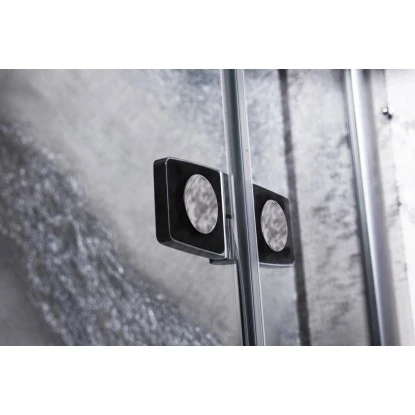 Sanotechnik Falttür Duet Anschlag Links 75 Cm X 195 Cm Klarglas 4 Sanotechnik Falttür Duet Anschlag Links 75 Cm X 195 Cm Klarglas – Bild 2