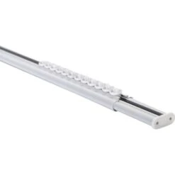 Spirella Elements Duschvorhangstange Scala 75 Cm - 125 Cm Weiß