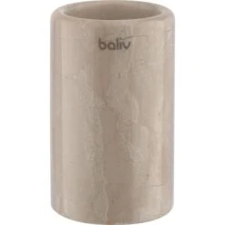 Baliv Zahnputzbecher Marmor Beige