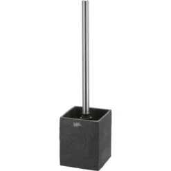 Baliv WC-Bürstenhalter Dunkelgrau Polyresin