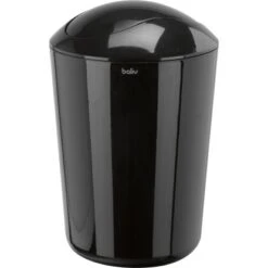 Baliv Kosmetikeimer 6 L Schwarz Glänzend