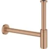 Grohe Geruchsverschluss Waschtisch 1 1/4" Warm Sunset Gebürstet -Wenko Verkaufs-Shop 803711 4520 28912DL0