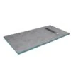 Aurlane Befliesbares Showerboard 90 X 160 Ablaufkanal Silber -Wenko Verkaufs-Shop 8081028 4018 FAC385 1
