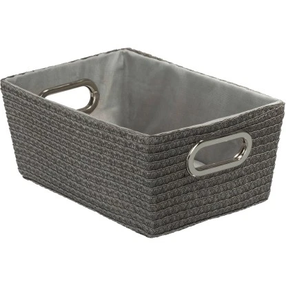 Wenko Aufbewahrungskorb Chromo Grau 3 Wenko Aufbewahrungskorb Chromo Grau