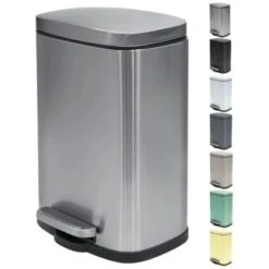 Spirella Treteimer Akira Gebürstet 5 L -Wenko Verkaufs-Shop 821076 3000 04