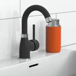 Eisl Waschtischarmatur Futura Schwarz-Chrom -Wenko Verkaufs-Shop 8533796 2759 3