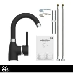 Eisl Waschtischarmatur Futura Schwarz-Chrom -Wenko Verkaufs-Shop 8533796 2759 5