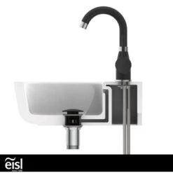 Eisl Waschtischarmatur Futura Schwarz-Chrom -Wenko Verkaufs-Shop 8533796 2759 6