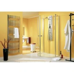 Schulte Garant Halbkreis-Dusche 96 Cm X 82 Cm Echtglas -Wenko Verkaufs-Shop 866920 4081 2