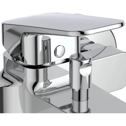 Ideal Standard Badearmatur Ceraplan Chrom Aufputz Mit Handbrause-Set 5 Ideal Standard Badearmatur Ceraplan Chrom Aufputz Mit Handbrause-Set – Bild 3