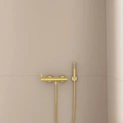 Ideal Standard Brausehalter Idealrain Atelier Gold Rund Für Handbrause 23 Ideal Standard Brausehalter Idealrain Atelier Gold Rund Für Handbrause -Wenko Verkaufs-Shop 887386 3049 9