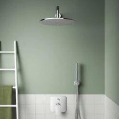 Ideal Standard Brausehalter Idealrain Atelier Chrom Rund Für HB + Schlauch -Wenko Verkaufs-Shop 887443 3049 15