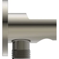 Ideal Standard Brausehalter Idealrain Atelier Silver Rund Für HB + Schlauch -Wenko Verkaufs-Shop 887446 3049 3