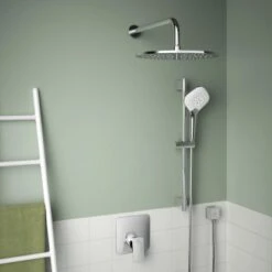 Ideal Standard Brauseschlauchanschluss Idealrain Atelier Chrom Eckig Aufputz -Wenko Verkaufs-Shop 887968 3049 11