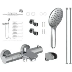 Eisl Thermostat Wannenarmatur Mit Hand-Brauseset Claudio Chrom -Wenko Verkaufs-Shop 9002560798961 2759 5