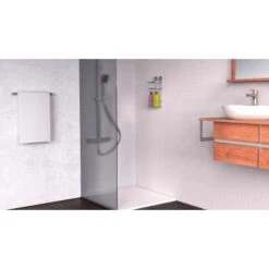 Eisl Duschablage Wand Ohne Bohren Rostfreier Edelstahl 2 Etagen -Wenko Verkaufs-Shop 9002560799111 2759 5