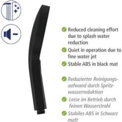 Wenko Duschsystem Softwater Schwarz -Wenko Verkaufs-Shop 903231 1068 09