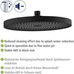 Wenko Duschsystem Softwater Schwarz -Wenko Verkaufs-Shop 903231 1068 12