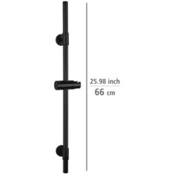 Wenko Duschstange Basic Schwarz -Wenko Verkaufs-Shop 903260 1068 04