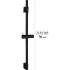 Wenko Duschstange Classic Schwarz 70 Cm 9 Wenko Duschstange Classic Schwarz 70 Cm -Wenko Verkaufs-Shop 903263 1068 04