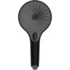 Wenko Duschkopf Ultimate Shower Schwarz/Grau Ø 13 Cm