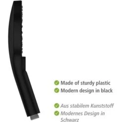 Wenko Duschkopf Ultimate Shower Schwarz/Grau Ø 13 Cm -Wenko Verkaufs-Shop 903405 1068 07