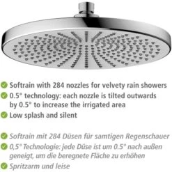 Wenko Regenduschkopf Ultimate Shower Chrom/Weiß Ø 25 Cm -Wenko Verkaufs-Shop 903508 1068 04